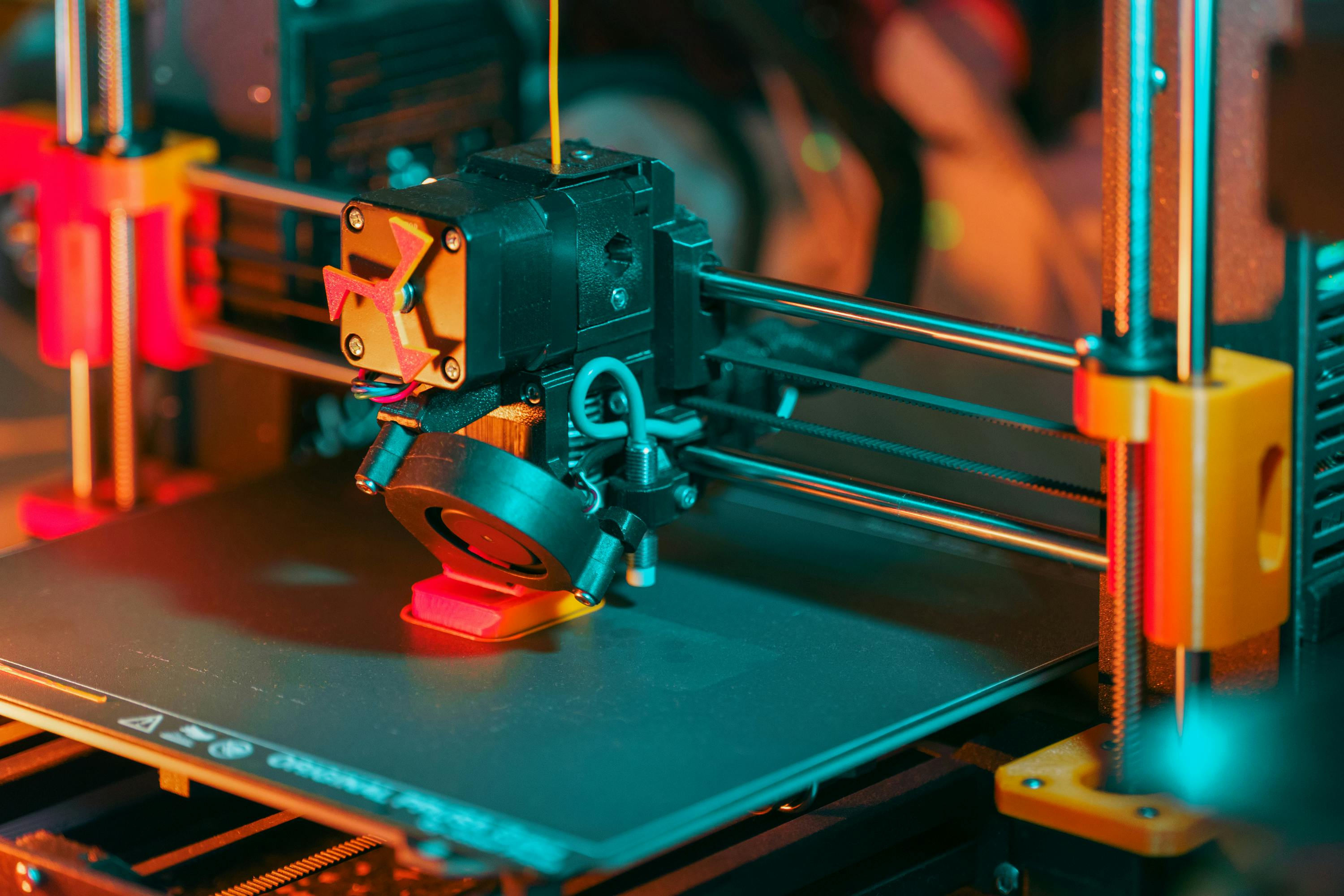 3D printer in action
